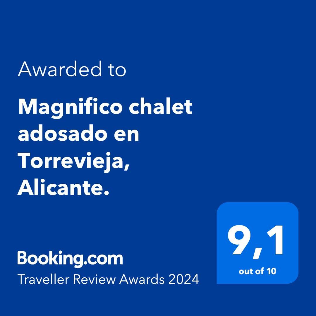 Magnifico Chalet Adosado En Torrevieja, Alicante. 外观 照片